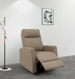 OTTO home Relaxsessel »KAYLI mit Schaukel-, Dreh und Liegefunktion, Webstoff, Federkern« Lesesessel, TV-Sessel mit Reclinerfunktion, 360° drehbar