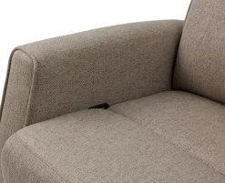 OTTO home Relaxsessel »KAYLI mit Schaukel-, Dreh und Liegefunktion, Webstoff, Federkern« Lesesessel, TV-Sessel mit Reclinerfunktion, 360° drehbar