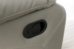 OTTO home Relaxsessel »Lannilis mit Liegefunktion, Fernsehsessel« mit manueller und elektrischer Relaxfunktion, hellgrau
