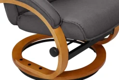OTTO home Relaxsessel »mit Hocker PARIS Webstoff - OTTO. Verlässliche Qualität.« bestehend aus Sessel und Hocker, 2 Stk. tlg. Relaxfunktion, Dreh- und Kippfunktion, Unser Dauertiefpreis