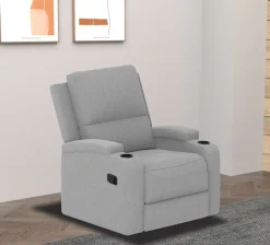 OTTO home Relaxsessel »NAPORI Struktur, Kinosessel, Multimedia-Sessel« TV-Sessel mit manueller u elektrischer Relaxfunktion u. Getränkehalter