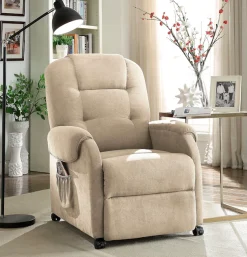 OTTO home Relaxsessel »Tobi, B: 76cm, Mobilitätssessel« mit Relaxfunktion, Federkern & Aufbewahrungstasche
