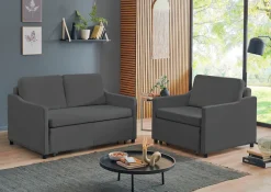 OTTO home Schlafsofa »Anella« mit Cord-Bezug, mit Schlaffunktion, frei im Raum stellbar