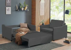 OTTO home Schlafsofa »Anella« mit Cord-Bezug, mit Schlaffunktion, frei im Raum stellbar