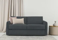 OTTO home Schlafsofa »Bergamons« 2-Sitzer, mit Dauerschlaffunktion, inkl. Federkernmatratze, Lattenrost