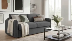 OTTO home Schlafsofa »Bergamons« 2-Sitzer, mit Dauerschlaffunktion, inkl. Federkernmatratze, Lattenrost