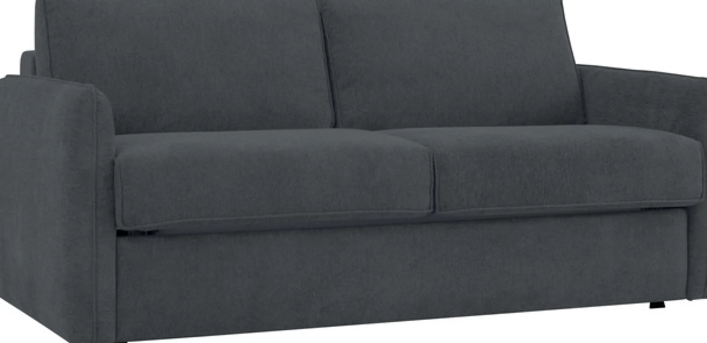 OTTO home Schlafsofa »Bergamons« 2-Sitzer, mit Dauerschlaffunktion, inkl. Federkernmatratze, Lattenrost