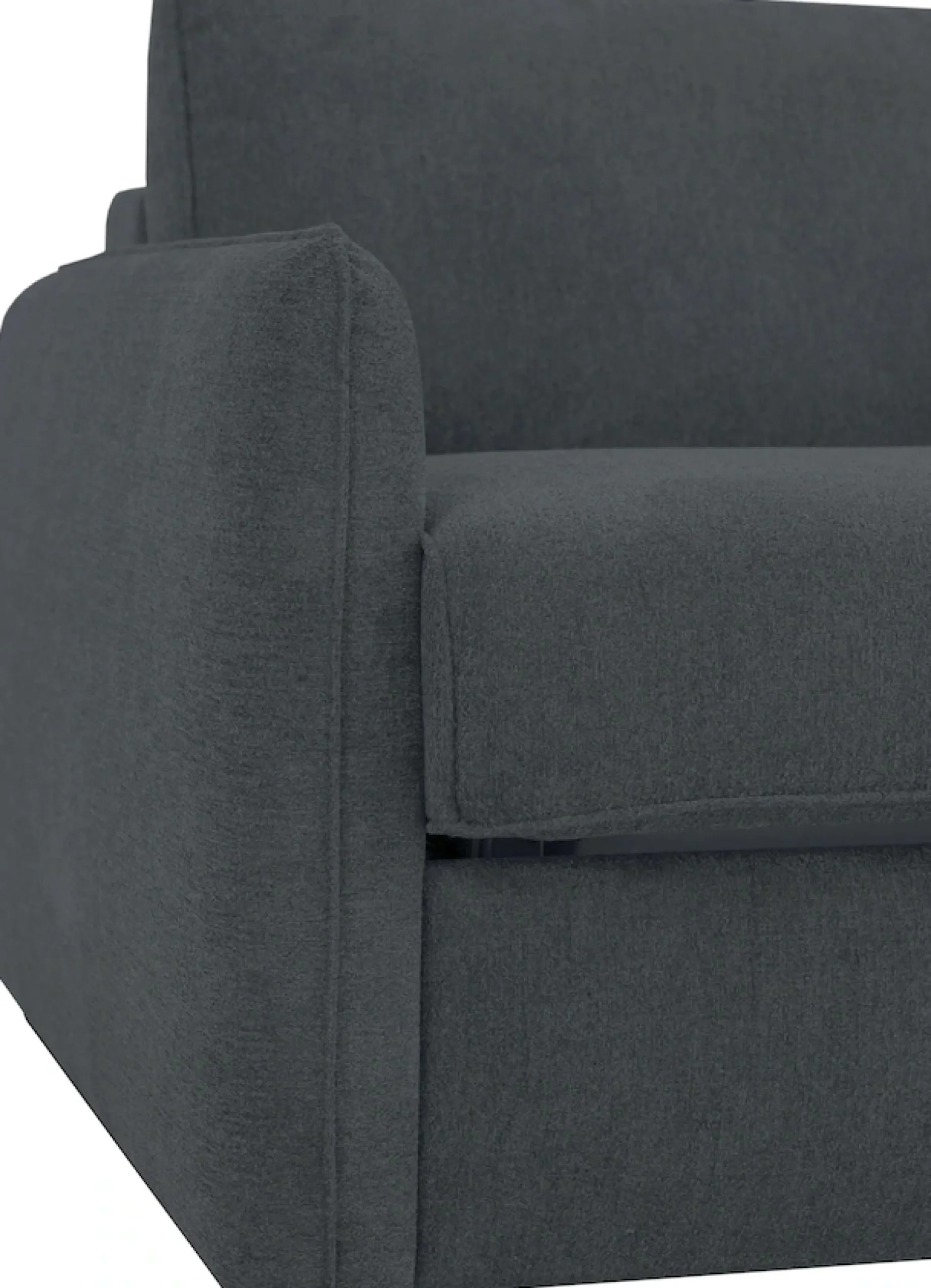 OTTO home Schlafsofa »Bergamons« 2-Sitzer, mit Dauerschlaffunktion, inkl. Federkernmatratze, Lattenrost