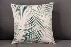 OTTO home Schlafsofa »Berlin, B: 202 cm, Liegefl. 158x200 cm, Boxspring-Dauerschlafsofa« Schlaffunktion, Bettkasten & 2 Zierkissen, Gästebett