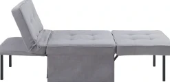 OTTO home Schlafsofa »Finn, Schlafsessel, Schlafhocker, Multifunktional« wandelbar, inkl. Kissen, 2 Größen, Trendbezüge Cord und Strukturstoff