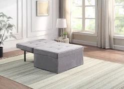 OTTO home Schlafsofa »Finn, Schlafsessel, Schlafhocker, Multifunktional« wandelbar, inkl. Kissen, 2 Größen, Trendbezüge Cord und Strukturstoff