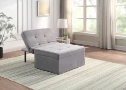 OTTO home Schlafsofa »Finn, Schlafsessel, Schlafhocker, Multifunktional« wandelbar, inkl. Kissen, 2 Größen, Trendbezüge Cord und Strukturstoff