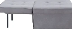 OTTO home Schlafsofa »Finn, Schlafsessel, Schlafhocker, Multifunktional« wandelbar, inkl. Kissen, 2 Größen, Trendbezüge Cord und Strukturstoff