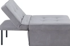 OTTO home Schlafsofa »Finn, Schlafsessel, Schlafhocker, Multifunktional« wandelbar, inkl. Kissen, 2 Größen, Trendbezüge Cord und Strukturstoff