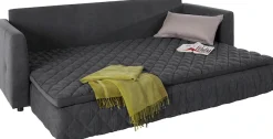 OTTO home Schlafsofa »Kelly« Topper inklusive; mit Federkern, Bezug ist abnehmbar