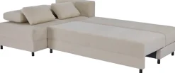 OTTO home Schlafsofa mit Bettfunktion & Bettkasten