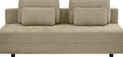 OTTO home Schlafsofa »ONNIKO, Breite: 192 cm, Liegefläche 121x192 cm, Feinstruktur-Bezug« mit Bettfunktion & Bettkasten