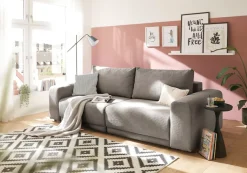 OTTO home Schlafsofa »PHEELIX Cord, mit 3 Funktionen« Elemente einzeln oder gleichzeitig ausziehbar, bequemer Sitzkomfort