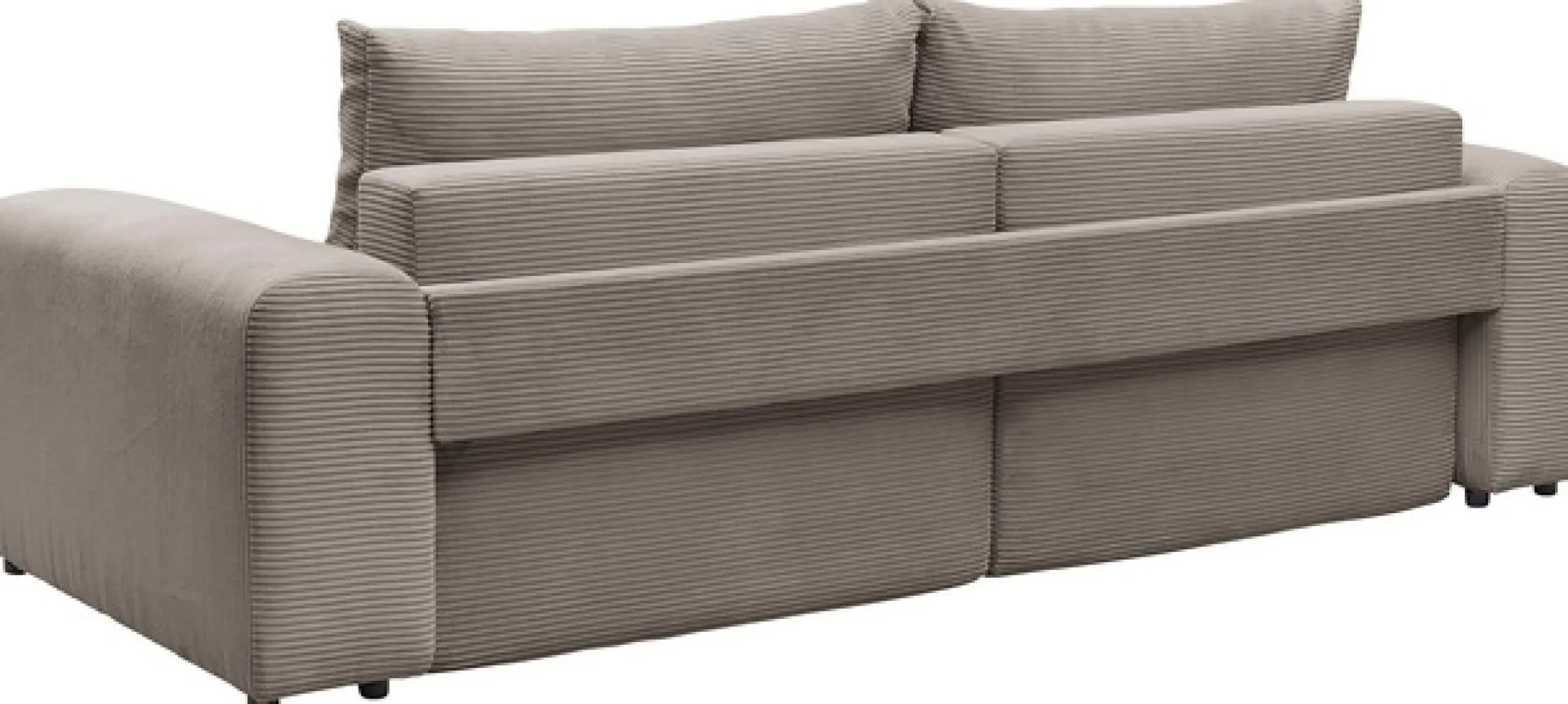 OTTO home Schlafsofa »PHEELIX Cord, mit 3 Funktionen« Elemente einzeln oder gleichzeitig ausziehbar, bequemer Sitzkomfort