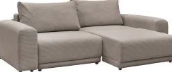 OTTO home Schlafsofa »PHEELIX Cord, mit 3 Funktionen« Elemente einzeln oder gleichzeitig ausziehbar, bequemer Sitzkomfort