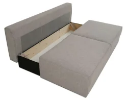 OTTO home Schlafsofa »Simonton 3-Sitzer, Breite 202 cm« Liegefläche 202x146 cm, inkl. Bettkasten, weicher Struktur-Stoff
