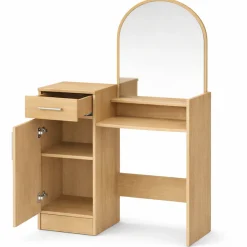 OTTO home Schminktisch »Trympo 1, Kosmetiktisch, Frisiertisch, Schminkkommode, Toilettentisch« Schminktisch mit Spiegel und Stauraum (1 Schublade, 1 Tür)