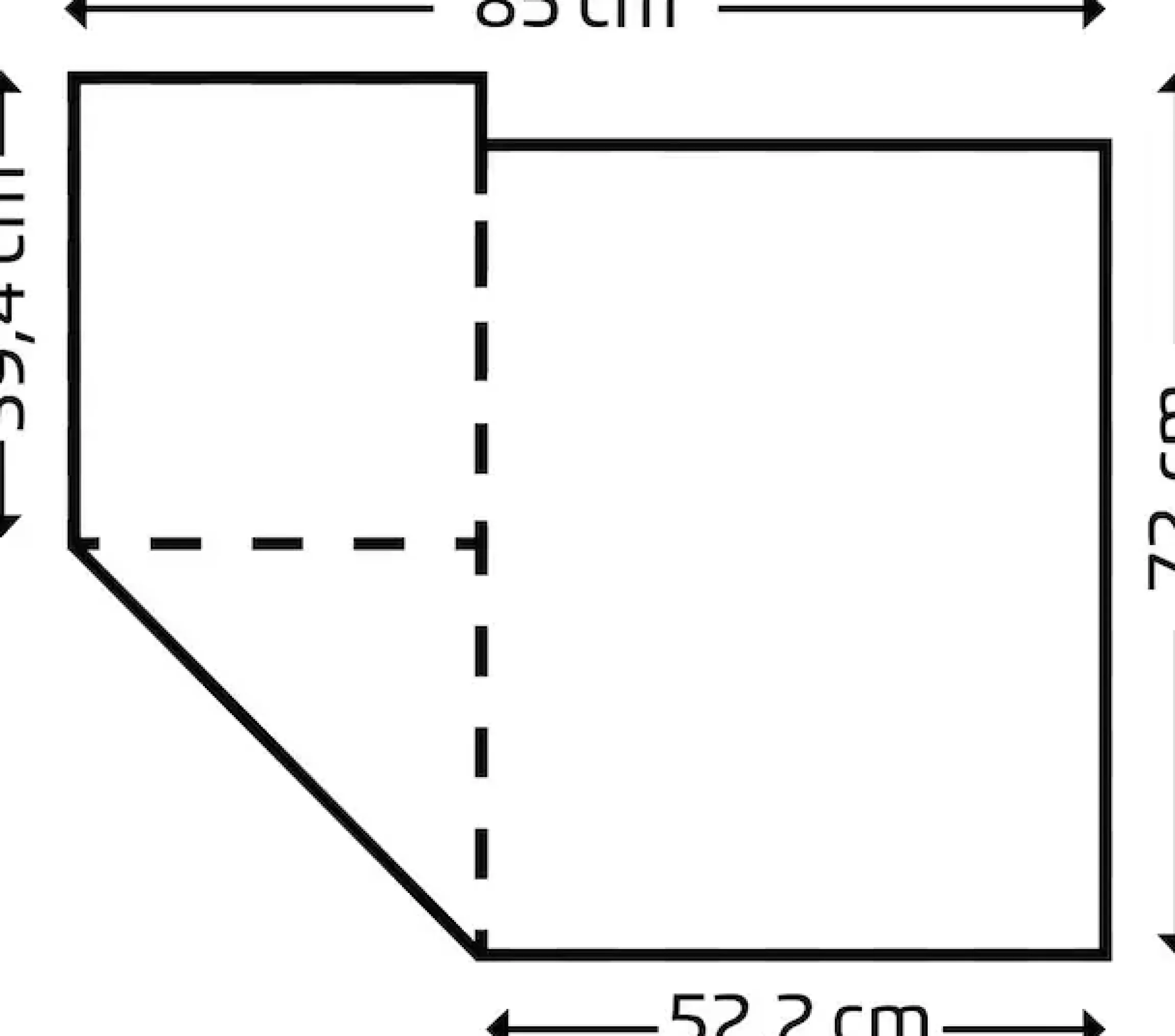 OTTO home Schrank-Set »Mehrzweckschrank Aktenschrank Möbel Mietswohnung Schlafzimmer YLVA« Set, Schenkelmaß: 131x162 cm, Höhe 197 cm, 3 Stk. tlg.