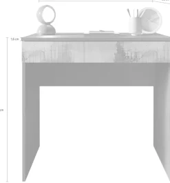 OTTO home Schreibtisch »Basic, Computertisch mit 1 Schublade« Arbeitstisch, Schminktisch in versch. Farben, Breite 78 oder 110 cm