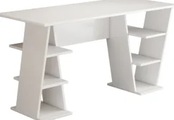 OTTO home Schreibtisch »Ezzell« Regalschreibtisch mit Ablagen, modernes Design, Breite 137 cm