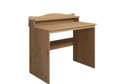 OTTO home Schreibtisch »Lesve« aus massiver Kiefer, mit Schreibtischaufsatz