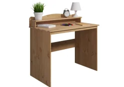OTTO home Schreibtisch »Lesve« aus massiver Kiefer, mit Schreibtischaufsatz
