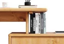 OTTO home Schreibtisch »Luven, aus Massivholz« in 2 Breiten, variable Nutzung als Schreibtisch oder Eckschreibtisch
