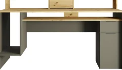 OTTO home Schreibtisch »Peooria Computertisch mit Monitoraufsatz & Towerfach, viel Stauraum« Büroschreibtisch, Gamingtisch mit Schublade, modern, Breite 160 cm