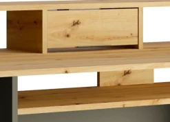 OTTO home Schreibtisch »Peooria Computertisch mit Monitoraufsatz & Towerfach, viel Stauraum« Büroschreibtisch, Gamingtisch mit Schublade, modern, Breite 160 cm