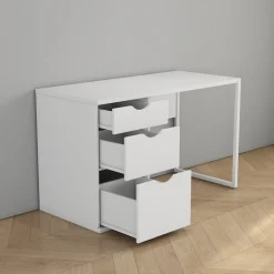 OTTO home Schreibtisch Set,mit Schubladen, im modernen skandinavischen Design, Breite 120 cm