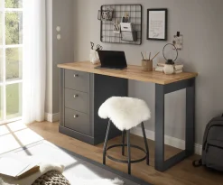 OTTO home Schreibtisch »WESTMINSTER« im romantischen Landhausstil, Breite 138 cm, exclusiv by Otto