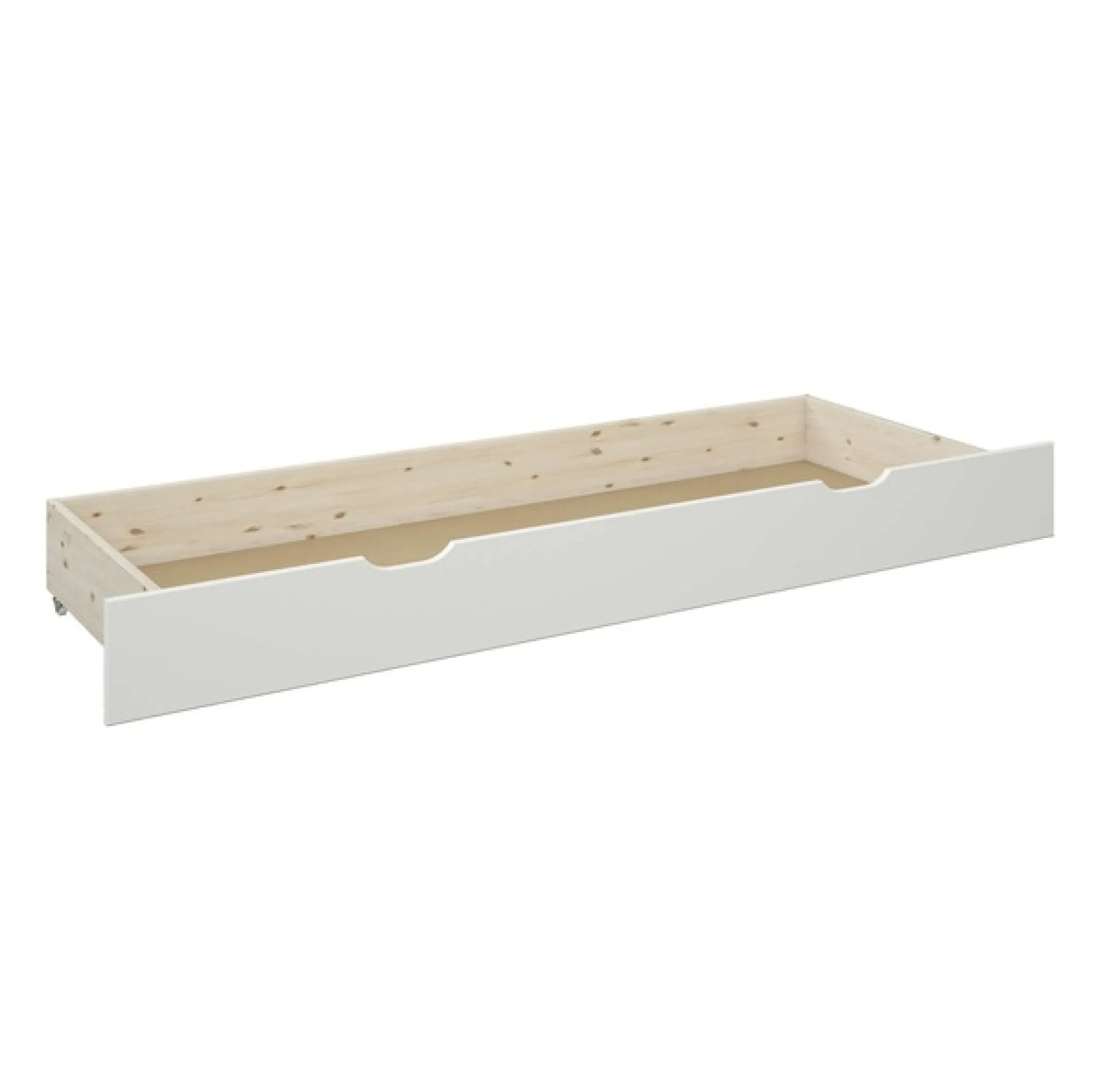 OTTO home Schubkasten »KERO'« passend zum Daybett, Massivholz, Breite 199 cm, auf Rollen