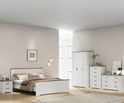 OTTO home Schubkastenkommode »Emmilia Sideboard im Landhaus Design« Kommode mit viel Stauraum im Schlafzimmer,Schubladenschrank Sideboard Wäscheschrank Skandi Design