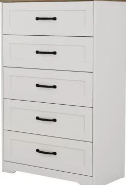 OTTO home Schubkastenkommode »Emmilia Sideboard im Landhaus Design« Kommode mit viel Stauraum im Schlafzimmer,Schubladenschrank Sideboard Wäscheschrank Skandi Design