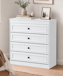 OTTO home Schubkastenkommode »Arrian Landhaus Kommode Weiß | Schubladenkommode« Vielseitig als Schlafzimmer- oder Flurkommode nutzbar