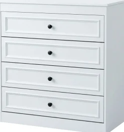 OTTO home Schubkastenkommode »Arrian Landhaus Kommode Weiß | Schubladenkommode« Vielseitig als Schlafzimmer- oder Flurkommode nutzbar