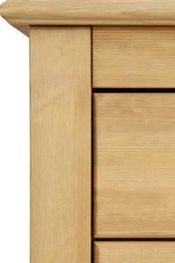 OTTO home Schubkastenkommode »Rauna« aus massiver Kiefer mit 5 Schubladen, Breite 96 cm