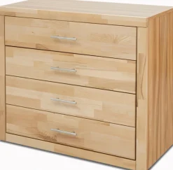 OTTO home Schubkastenkommode »Triest« mit 4 Schubladen, Breite 90 cm