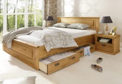 OTTO home Schublade »Madrid« 2 Stk. tlg. aus Massivholz, der Unterboden ist aus einer Hartfaserplatte