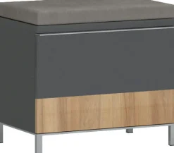 OTTO home Schuhbank »Onyx« (H/B/T):50,5/55,6/35,2cm,mit Sitzkissen