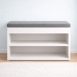 OTTO home Schuhbank »Schuchschrank 60,Schuhregal, Schuhtruhe, Schuhkommode, Sitzbank« Inkl. bequemem Sitzkissen mit Stauraum darunter