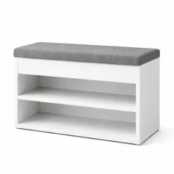 OTTO home Schuhbank »Schuchschrank 60,Schuhregal, Schuhtruhe, Schuhkommode, Sitzbank« Inkl. bequemem Sitzkissen mit Stauraum darunter