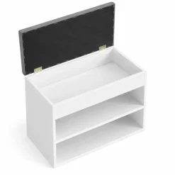 OTTO home Schuhbank »Schuchschrank 60,Schuhregal, Schuhtruhe, Schuhkommode, Sitzbank« Inkl. bequemem Sitzkissen mit Stauraum darunter