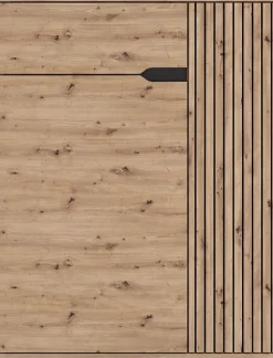 OTTO home Schuhkommode »FJELL, Breite 80cm, 2 Türen, 1 Schubkasten, 3 Einlegeböden, 5 Fächer« Garderobenschrank, Schuhschrank, Kommode, Sideboard, Anrichte