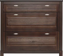 OTTO home Schuhkommode »Rauna Schuhkipper, Schuhschrank« Breite 120 cm,Kiefer massiv, FSC®, 3-Fachschuhtrommel, ca. 24 Paar Schuhe